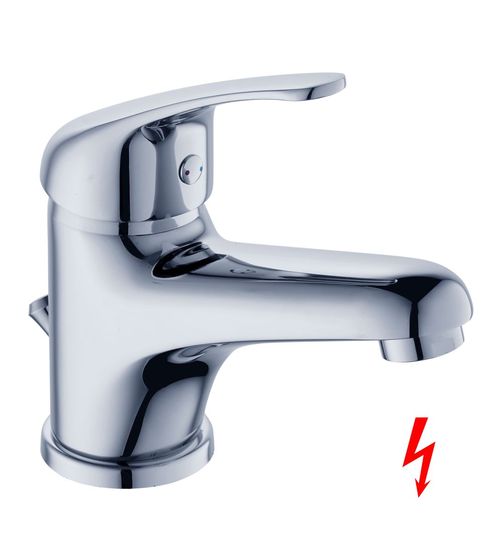Waschtisch-Einhebelmischer Niederdruck Waschbeckenarmatur Dublin, Chrom