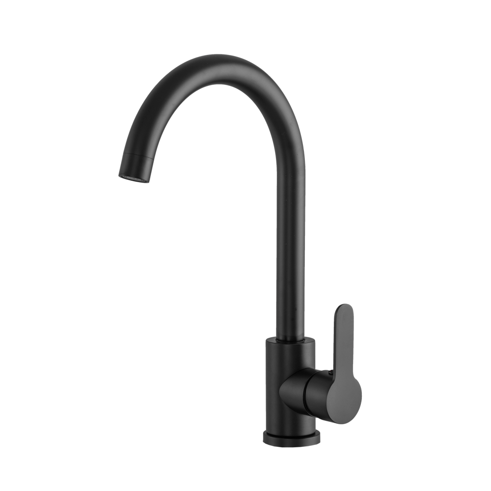 Küchenarmatur DECO Wasserhahn für Küche in Schwarz Spültischarmatur