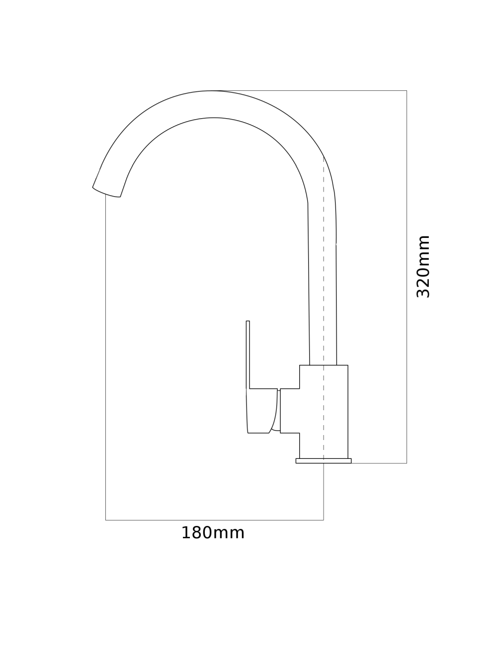 Küchenarmatur DECO Wasserhahn für Küche in Schwarz Spültischarmatur