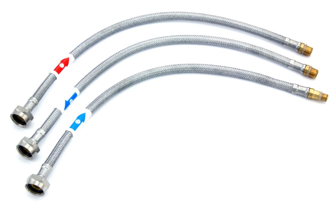 Niederdruck Waschtischarmatur Einhebelmischer Badarmatur Hebel offen, Chrom