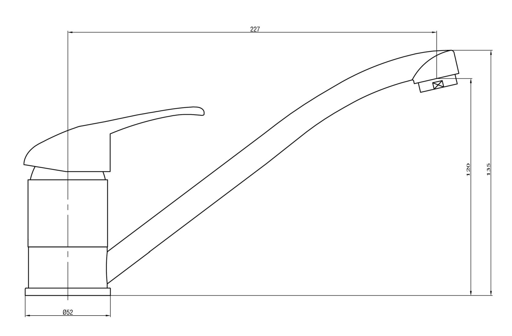 Untertischgerät 5 Liter Boiler Warmwasserspeicher mit Niederdruck Armatur