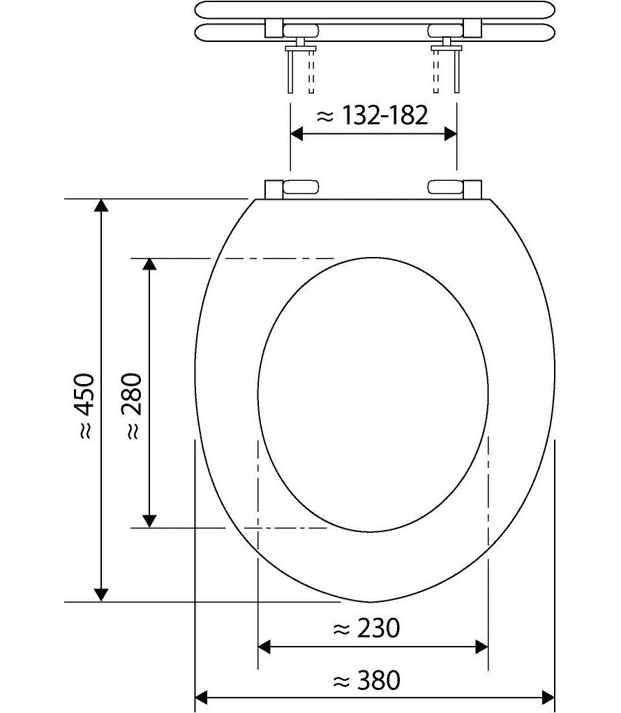 WC-Sitz mit Absenkautomatik, Dekor Black Humor, High Gloss Toilettensitz mit Holzkern	